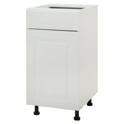 Szafki Kuchenne| Szafka dolna BASIC PLUS BP/D40S1 biały mat