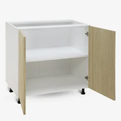 Szafki Kuchenne| Szafka dolna BASIC PLUS BP/D80 sand barbera oak