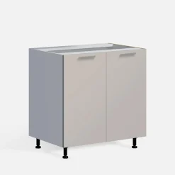 Szafki Kuchenne|inny Szafka dolna MILENA stojąca 80 cm kaszmir