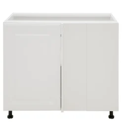 Szafki Kuchenne| Szafka dolna narożna BASIC PLUS BP/DNLP biały mat