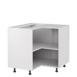 Szafki Kuchenne| Szafka dolna narożna TAVALI T/D90NW biały połysk