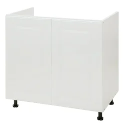 Szafka dolna pod zlewozmywak BASIC PLUS BP/D80Z biały mat