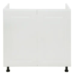 Szafka dolna pod zlewozmywak BASIC PLUS BP/D80Z biały mat