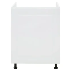 Szafki Kuchenne| Szafka dolna pod zlewozmywak BASIC PLUS BP/D60Z biały mat