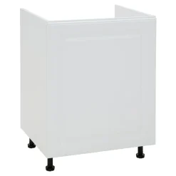 Szafki Kuchenne| Szafka dolna pod zlewozmywak BASIC PLUS BP/D60Z biały mat