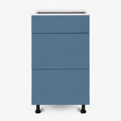 Szafka dolna z 3 szufladami BASIC PLUS BP/D45SR3 alby blue