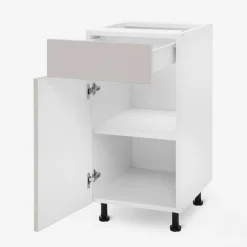 Szafka dolna z szufladą BASIC PLUS BP/D40SR1 clay grey