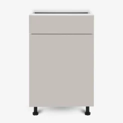 Szafka dolna z szufladą BASIC PLUS BP/D50S1 clay grey