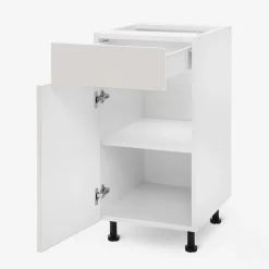 Szafki Kuchenne| Szafka dolna z szufladą BASIC PLUS BP/D40S1 cashmere