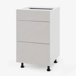 Szafka dolna z szufladami BASIC PLUS BP/D45SR3 clay grey