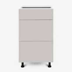 Szafka dolna z szufladami BASIC PLUS BP/D45SR3 clay grey