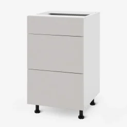 Szafka dolna z szufladami BASIC PLUS BP/D45S3 clay grey