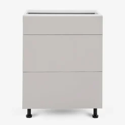 Szafka dolna z szufladami BASIC PLUS BP/D60S3 clay grey