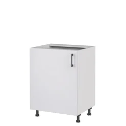 Szafki Kuchenne| Szafka dolna zamykana TAVALI T/D60L/P biały połysk