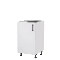 Szafki Kuchenne| Szafka dolna zamykana TAVALI T/D30 biały połysk