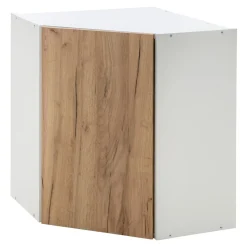 Szafka górna narożna BASIC PLUS BP/G60NW dąb craft złoty