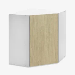 Szafki Kuchenne| Szafka górna narożna BASIC PLUS BP/G60NW sand barbera oak