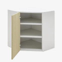 Szafki Kuchenne| Szafka górna narożna BASIC PLUS BP/G60NW sand barbera oak