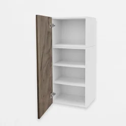 Szafki Kuchenne|inny Szafka górna wysoka BASIC PLUS BPMI/50-1F (72+36/1F) dark rockfort hickory