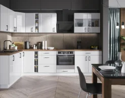 Szafki Kuchenne| Szafka górna z półkami TAVALI BP/G15/O biała