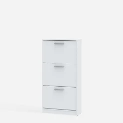 Szafki Na Buty|Szafki|FORTE Szafka na buty biała 3 wnęki NOCII