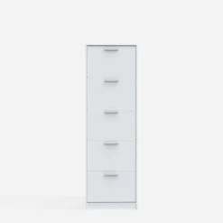 FORTE Szafka na buty biała wysoka NOCII