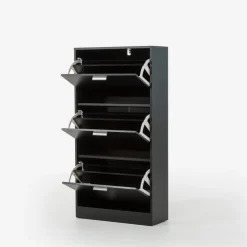 Szafki Na Buty|Szafki|inny Szafka na buty czarna FUSONARTE