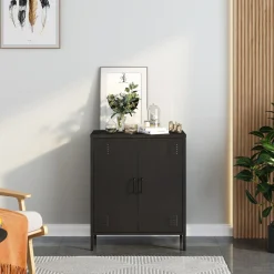 Szafy Uchylne|inny Szafka niska SOLANS czarna