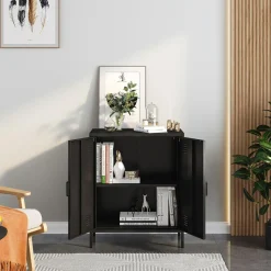 Szafy Uchylne|inny Szafka niska SOLANS czarna