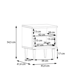 FORTE Szafka nocna boho CALASETTA