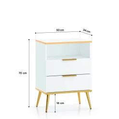 Szafki Nocne|Szafki|inny Szafka nocna glamour VITERBO