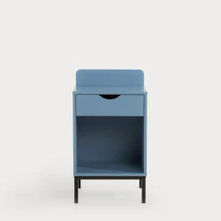 Szafki Nocne|Szafki|inny Szafka nocna niebieska SUAVE