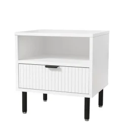 Szafki Nocne Dla Dzieci|Szafki Nocne| Szafka nocna ryflowana z szufladą WAVE