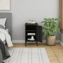 Dzieci inny Szafka nocna SOLANS czarna