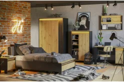 Szafki Nocne|Szafki|LENART Szafka nocna SPOT 1S z oświetleniem