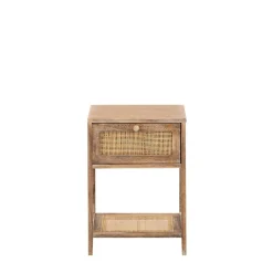 inny Szafka nocna z plecionką wiedeńską CENERE