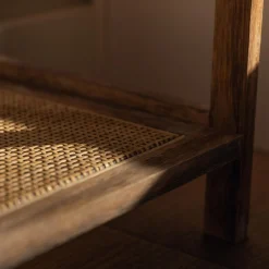 inny Szafka nocna z plecionką wiedeńską CENERE