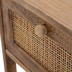 inny Szafka nocna z plecionką wiedeńską CENERE