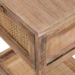 inny Szafka nocna z plecionką wiedeńską CENERE