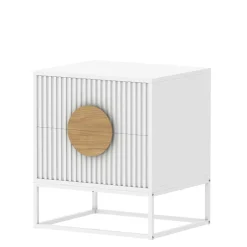 Dzieci Szafka nocna z ryflowaniem TORIN