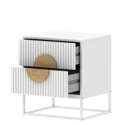 Dzieci Szafka nocna z ryflowaniem TORIN