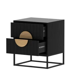 Szafka nocna z ryflowaniem TERCAM