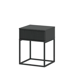 Szafka nocna z szufladą antracyt NOTTE