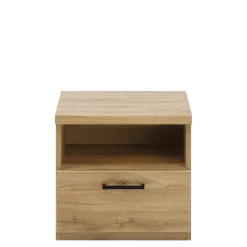 Szafki Nocne|Szafki|Esteti Szafka nocna z szufladą i półką DOORSET