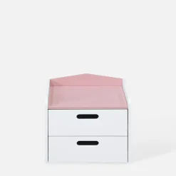 Szafki Nocne Dla Dzieci|Szafki Nocne|inny Szafka nocna z szufladami FALIANO różowa