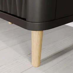 Szafki Rtv|Szafki|FORTE Szafka pod telewizor z ryflowaniem FIXSMILE 138.3 cm