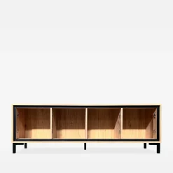 Szafki Rtv|Szafki|inny Szafka RTV czarna PARII 171 cm