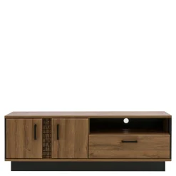 Szafki Rtv|Szafki|Furni Home Szafka RTV DORIAN DN1 2D1S z oświetleniem
