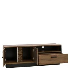 Szafki Rtv|Szafki|Furni Home Szafka RTV DORIAN DN1 2D1S z oświetleniem