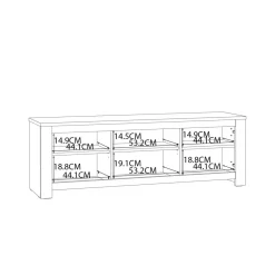 FORTE Szafka RTV 2-drzwiowa SAN CAYETANO